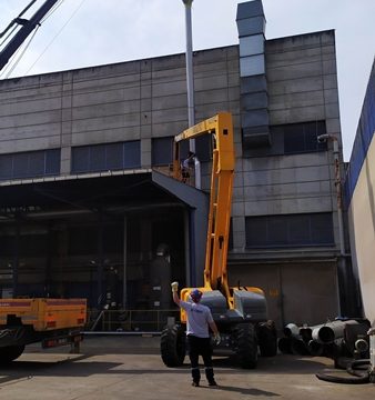 Kordsa T5 Scrubber Fan and Chimney Manufacturing and Installation